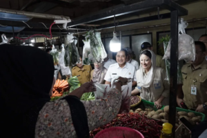 Wamendag Roro Tinjau Pasar Cisalak Depok, Pastikan Ketersediaan Bapok Aman dan Harga Stabil Jelang Imlek dan Ramadan