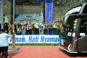 912 Peserta Ikut Mudik Bersama Kemenkum, 22 Bus Berangkat ke Jawa dan Sumatra