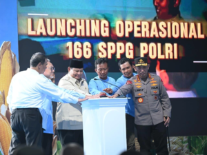 Presiden Prabowo Groundbreaking 10 Gudang Pangan Polri dan Luncurkan 166 SPPG