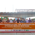 Groundbreaking Stasiun Bekasi Ekstensi, Menko AHY: Perkuat Konektivitas melalui Pengembangan Kawasan Berbasis TOD