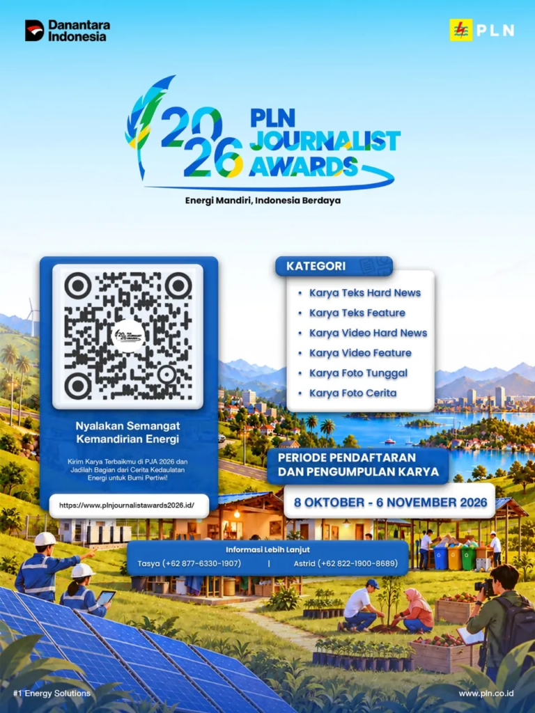 PLN Journalist Awards 2026 Kembali Digelar, Usung Tema “Energi Mandiri, Indonesia Berdaya”